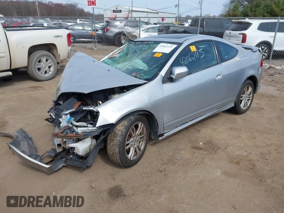 2005 Acura RSX z VIN JH4DC54865S005669, wystawiony jako IAAI lot #42062115 z przebiegiem 155 106 mil mil oraz . Historia ofert i sprzedaży dostępna na DreamBid. Obrazek 2.