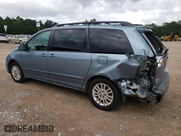 2010 Toyota Sienna XLE with VIN 5TDYK4CC7AS329688, listed as a Copart auction lot 72644854 with 320,709 mi miles and Salvage Title. Bid and sale history available at carsss.com. Image 2.