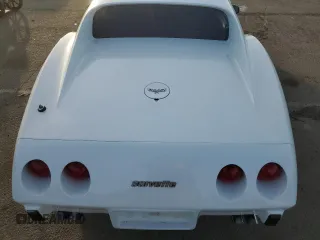 1977 Chevrolet Corvette with VIN 1237L5446940, listed as a Copart auction lot 42461375 with 47,599 mi miles and Salvage title. Bid and sale history available at DreamBid. Image 10.