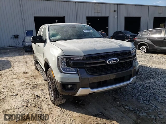 2024 Ford Ranger XLT with VIN 1FTER4HH0RLE09110, listed as a Copart auction lot 42250995 with 11,956 mi miles and Salvage Title. Bid and sale history available at carsss.com. Image 11.