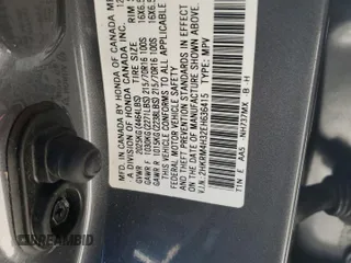 2014 Honda CR-V LX with VIN 2HKRM4H32EH636415, listed as a Copart auction lot 50499985 with 101,466 mi miles and Salvage Title. Bid and sale history available at carsss.com. Image 13.