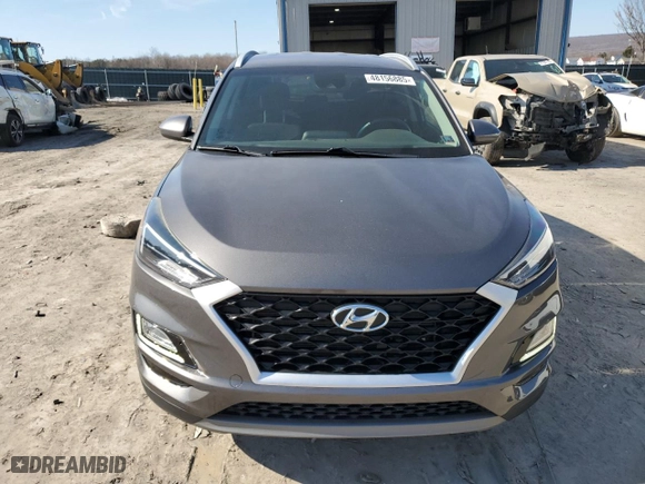 2020 Hyundai Tucson SEL with VIN KM8J3CAL8LU240816, listed as a Copart auction lot 48156885 with 55,173 mi miles and Salvage Title. Bid and sale history available at carsss.com. Image 5.