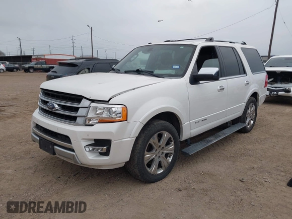 2016 Ford Expedition Platinum with VIN 1FMJU1LT2GEF07320, listed as a IAAI auction lot 41559416 with 203,441 mi miles. Bid and sale history available at carsss.com. Image 2.