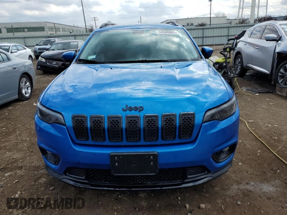 2020 Jeep Cherokee Altitude with VIN 1C4PJMLN9LD544729, listed as a Copart auction lot 50588865 with 72,634 mi miles and Salvage title. Bid and sale history available at DreamBid. Image 5.