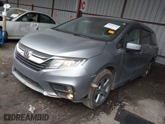 2020 Honda Odyssey EX with VIN 5FNRL6H52LB072616, listed as a IAAI auction lot 41475787 with 184,566 mi miles and . Bid and sale history available at DreamBid. Image 17.