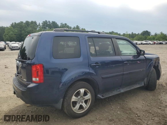 2013 Honda Pilot EX-L with VIN 5FNYF4H56DB054113, listed as a Copart auction lot 63040965 with 195,523 mi miles and Clean title. Bid and sale history available at DreamBid. Image 3.