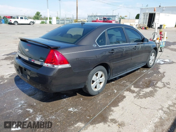 2009 Chevrolet Impala LT with VIN 2G1WT57KX91201226, listed as a IAAI auction lot 42185572 with 178,183 mi miles and . Bid and sale history available at DreamBid. Image 4.