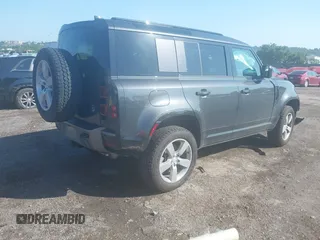 2025 Land Rover Defender X-Dynamic SE with VIN SALE2EEU0S2368249, listed as a IAAI auction lot 42546020 with 5,025 mi miles and . Bid and sale history available at DreamBid. Image 4.