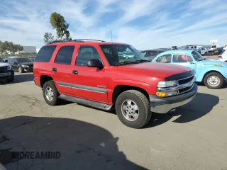 2002 Chevrolet Tahoe LS with VIN 1GNEC13V12R324266, listed as a Copart auction lot 87648155 with 204,118 mi miles and Salvage Title. Bid and sale history available at carsss.com. Image 4.