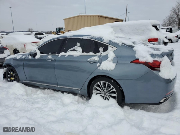 2016 Hyundai Genesis 3.8L with VIN KMHGN4JE5GU109960, listed as a Copart auction lot 87997985 with 83,149 mi miles and Salvage Title. Bid and sale history available at carsss.com. Image 2.