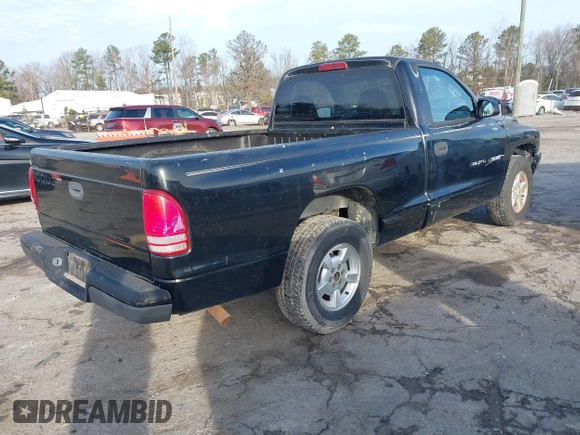 2001 Dodge Dakota with VIN 1B7FL26P01S344323, listed as a IAAI auction lot 41494859 with 1 mi miles. Bid and sale history available at carsss.com. Image 4.