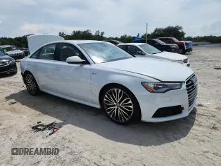 2017 Audi A6 Premium Plus with VIN WAUF2AFC6HN117976, listed as a Copart auction lot 63971095 with 79,979 mi miles and Salvage title. Bid and sale history available at DreamBid. Image 4.