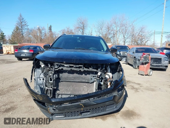 2022 Jeep Compass Latitude with VIN 3C4NJDBB4NT134481, listed as a IAAI auction lot 41973387 with 97,533 mi miles and . Bid and sale history available at DreamBid. Image 12.