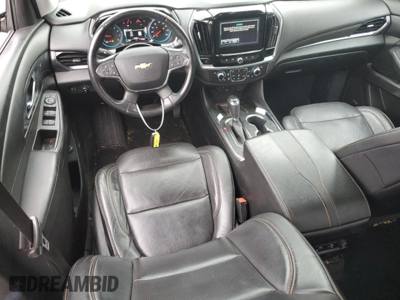 2018 Chevrolet Traverse Premier with VIN 1GNERKKW7JJ114802, listed as a Copart auction lot 69092174 with 97,276 mi miles and Salvage Title. Bid and sale history available at carsss.com. Image 8.