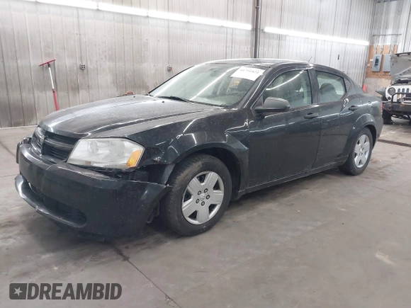 2010 Dodge Avenger SXT with VIN 1B3CC4FB8AN237135, listed as a IAAI auction lot 41751821 with 161,664 mi miles. Bid and sale history available at carsss.com. Image 17.