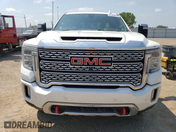 2020 GMC Sierra 3500HD Denali z VIN 1GT49WEY2LF317238, wystawiony jako Copart lot #61554414 z przebiegiem Nie podano mil oraz Szkoda całkowita • Salvage title. Historia ofert i sprzedaży dostępna na DreamBid. Obrazek 5.