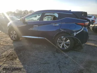 2022 Nissan Murano SV with VIN 5N1AZ2BSXNC124038, listed as a Copart auction lot 85097724 with 49,412 mi miles and Salvage Title. Bid and sale history available at carsss.com. Image 2.