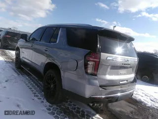 2023 Chevrolet Tahoe Premier with VIN 1GNSKSKD0PR400281, listed as a IAAI auction lot 41551044 with 38,070 mi miles. Bid and sale history available at carsss.com. Image 3.