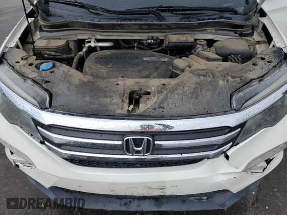 2017 Honda Pilot EX with VIN 5FNYF6H34HB042249, listed as a Copart auction lot 49176455 with 127,698 mi miles and Salvage Title. Bid and sale history available at DreamBid. Image 13.