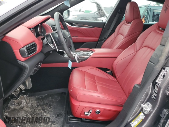 2022 Maserati Levante Modena S with VIN ZN661ZUM1NX407217, listed as a Copart auction lot 87682625 with 13,940 mi miles and Clean Title. Bid and sale history available at carsss.com. Image 7.