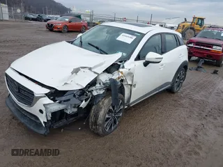 2019 Mazda CX-3 Grand Touring with VIN JM1DKFD76K0426879, listed as a IAAI auction lot 41669200 with 31,881 mi miles. Bid and sale history available at carsss.com. Image 17.