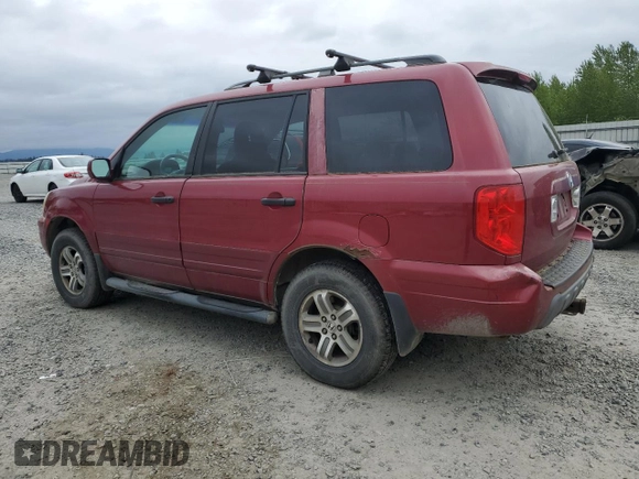 2003 Honda Pilot EX with VIN 2HKYF18493H558077, listed as a Copart auction lot 55029365 with 244,905 mi miles and Clean Title. Bid and sale history available at carsss.com. Image 2.