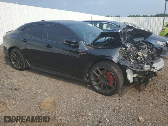 2018 Acura TLX w/A-SPEC Pkg with VIN 19UUB3F69JA005672, listed as a Copart auction lot 60064043 with 0 mi miles. Bid and sale history available at carsss.com. Image 4.