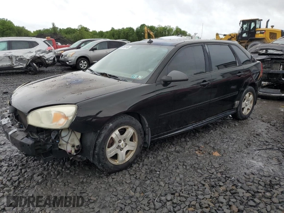 2005 Chevrolet Malibu Maxx LT z VIN 1G1ZU64815F158195, wystawiony jako Copart lot #58161145 z przebiegiem 139 803 mil mil oraz Szkoda całkowita • Salvage title. Historia ofert i sprzedaży dostępna na DreamBid. Obrazek 1.