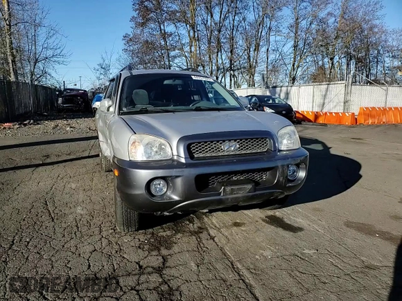 2003 Hyundai Santa Fe GLS with VIN KM8SC73D93U534436, listed as a Copart auction lot 44957605 with 123,519 mi miles and Salvage Title. Bid and sale history available at carsss.com. Image 10.
