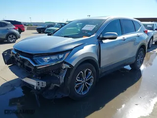 2022 Honda CR-V EX with VIN 2HKRW2H53NH632566, listed as a IAAI auction lot 41666995 with 34,145 mi miles. Bid and sale history available at carsss.com. Image 2.