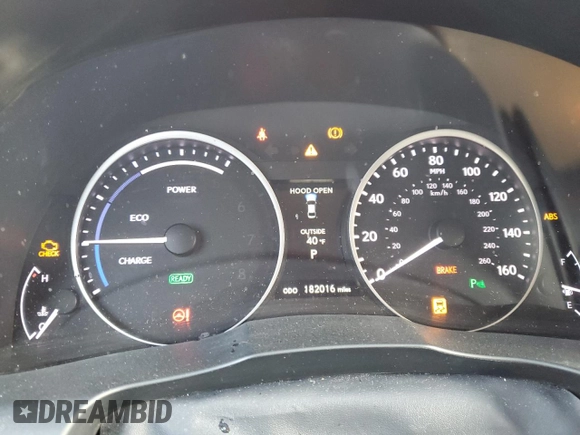 2013 Lexus ES 300h z VIN JTHBW1GG2D2018105, wystawiony jako Copart lot #45091035 z przebiegiem 182 016 mil mil oraz Szkoda całkowita • Salvage title. Historia ofert i sprzedaży dostępna na DreamBid. Obrazek 9.