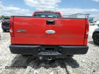 2007 Ford F-150 XL with VIN 1FTRF12277NA34766, listed as a Copart auction lot 51137965 with 161,434 mi miles and Salvage Title. Bid and sale history available at carsss.com. Image 6.
