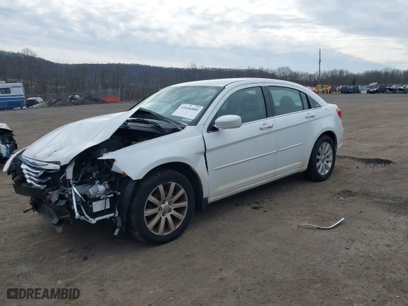 2013 Chrysler 200 Touring with VIN 1C3CCBBG6DN703660, listed as a IAAI auction lot 41646880 with 166,345 mi miles. Bid and sale history available at carsss.com. Image 18.