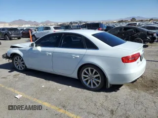 2013 Audi A4 Premium Plus with VIN WAUEFAFL8DN039856, listed as a Copart auction lot 44357595 with 0 mi miles and Salvage Title. Bid and sale history available at carsss.com. Image 2.