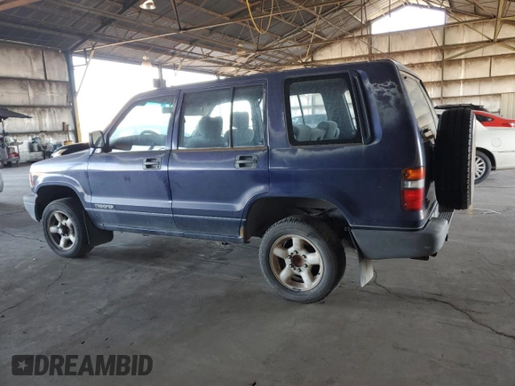 1995 Isuzu Trooper z VIN JACDJ58V8S7908300, wystawiony jako Copart lot #46450195 z przebiegiem 256 256 mil mil oraz Czysty tytuł • Clean title. Historia ofert i sprzedaży dostępna na DreamBid. Obrazek 2.