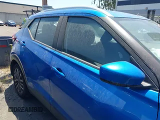 2023 Nissan Kicks SV with VIN 3N1CP5CV9PL553453, listed as a IAAI auction lot 42185119 with 20,677 mi miles and . Bid and sale history available at DreamBid. Image 14.