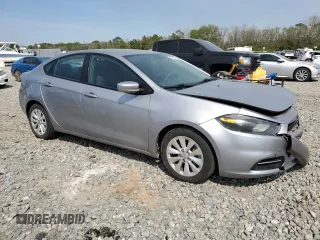 2014 Dodge Dart SXT with VIN 1C3CDFBB3ED702899, listed as a Copart auction lot 50325655 with 166,283 mi miles and Salvage Title. Bid and sale history available at DreamBid. Image 4.