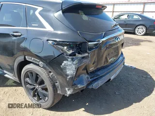 2019 Infiniti QX50 Luxe with VIN 3PCAJ5M34KF126367, listed as a IAAI auction lot 42140786 with 66,038 mi miles and . Bid and sale history available at DreamBid. Image 6.