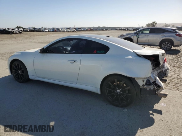 2008 Infiniti G37 Journey with VIN JNKCV64E38M111037, listed as a Copart auction lot 55706405 with 208,050 mi miles and Salvage Title. Bid and sale history available at DreamBid. Image 2.