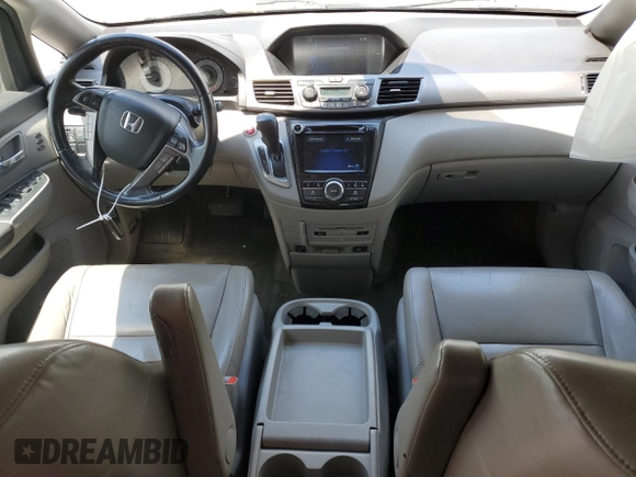 2014 Honda Odyssey Touring with VIN 5FNRL5H95EB044504, listed as a Copart auction lot 59228035 with 259,035 mi miles and Clean title. Bid and sale history available at DreamBid. Image 8.