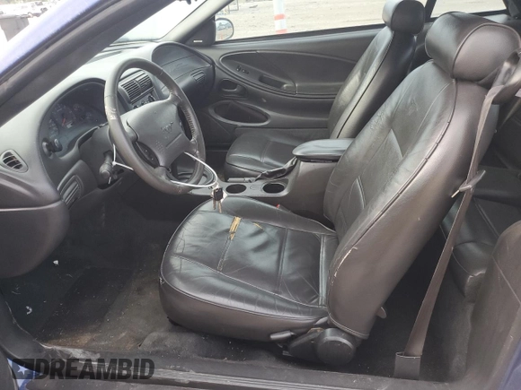 2004 Ford Mustang Deluxe with VIN 1FAFP444X4F107575, listed as a Copart auction lot 60908705 with 148,467 mi miles and Salvage title. Bid and sale history available at DreamBid. Image 7.