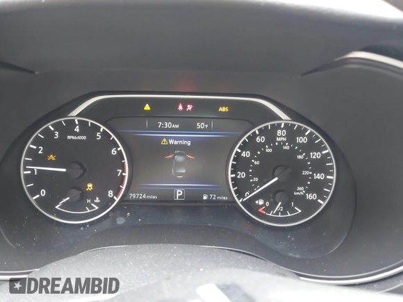 2018 Nissan Maxima SV with VIN 1N4AA6AP3JC366041, listed as a IAAI auction lot 41848298 with 79,724 mi miles and . Bid and sale history available at DreamBid. Image 7.