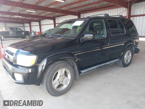 2002 Infiniti QX4 with VIN JNRDR09XX2W212458, listed as a IAAI auction lot 41770184 with 208,441 mi miles and . Bid and sale history available at DreamBid. Image 2.