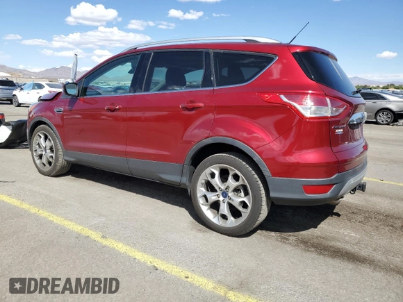 2015 Ford Escape Titanium with VIN 1FMCU0J99FUB88058, listed as a Copart auction lot 51992055 with 44,409 mi miles and Salvage Title. Bid and sale history available at carsss.com. Image 2.
