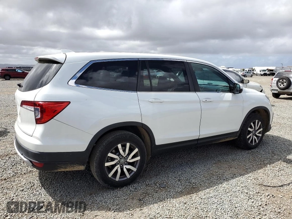 2021 Honda Pilot EX-L z VIN 5FNYF5H51MB035569, wystawiony jako Copart lot #51542935 z przebiegiem 33 281 mil mil oraz Szkoda całkowita • Salvage title. Historia ofert i sprzedaży dostępna na DreamBid. Obrazek 3.