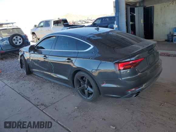 2018 Audi A5 Sportback Prestige z VIN WAUFNCF5XJA110420, wystawiony jako Copart lot #42259275 z przebiegiem 94 939 mil mil oraz Szkoda całkowita • Salvage title. Historia ofert i sprzedaży dostępna na DreamBid. Obrazek 2.