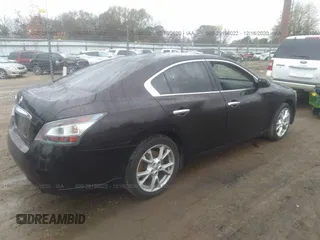 2014 Nissan Maxima S with VIN 1N4AA5AP5EC493938, listed as a IAAI auction lot 29196022 with Not Provided miles and . Bid and sale history available at DreamBid. Image 4.