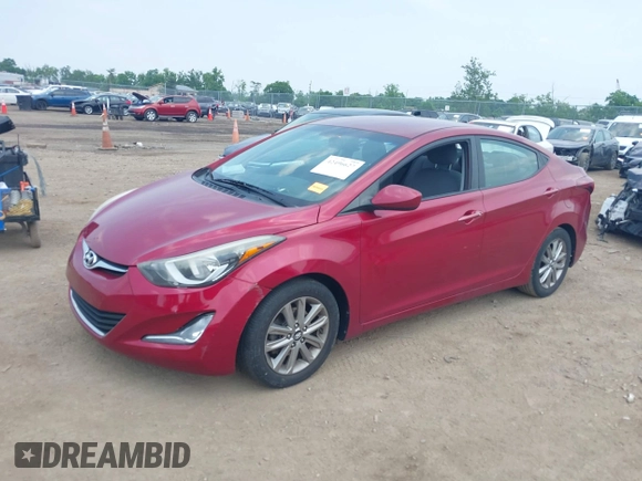2016 Hyundai Elantra SE with VIN 5NPDH4AE2GH653924, listed as a IAAI auction lot 42496627 with 95,676 mi miles and . Bid and sale history available at DreamBid. Image 18.