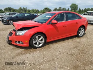 2014 Chevrolet Cruze 2LT with VIN 1G1PE5SB6E7442221, listed as a Copart auction lot 59134325 with 115,997 mi miles and Salvage title. Bid and sale history available at DreamBid. Image 1.