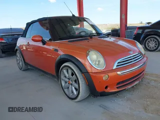 2005 MINI Convertible with VIN WMWRF334X5TF61026, listed as a IAAI auction lot 42125720 with 117,908 mi miles and . Bid and sale history available at DreamBid. Image 1.